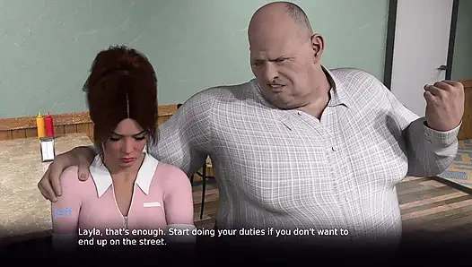 Masum Garson Edepsiz Bir Motorcu Tarafından ağzını Siktiriyor