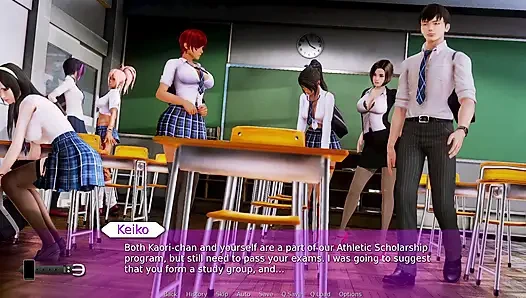 Полный геймплей - Академия Waifu, часть 61