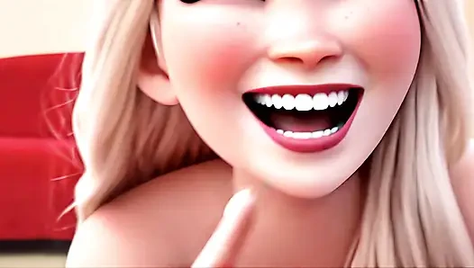 Elsa begs you to cum for her all over her in every hole she has JOI