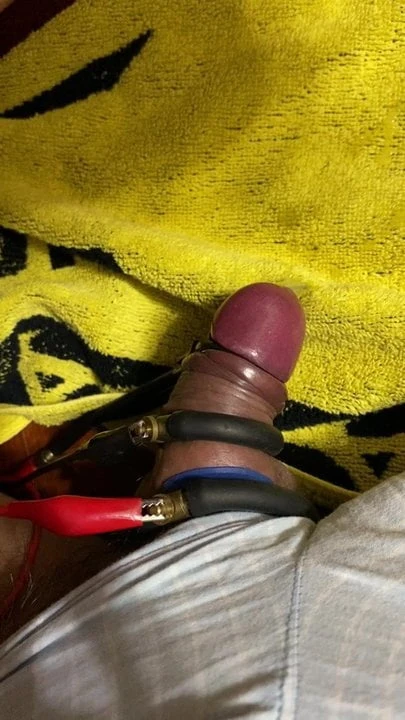Handsfree cum with estim play .Apr.16,2021