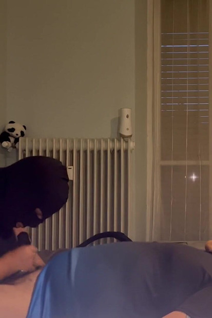 I Put My Feet in Your Face and Cumming You Fill the Stocking