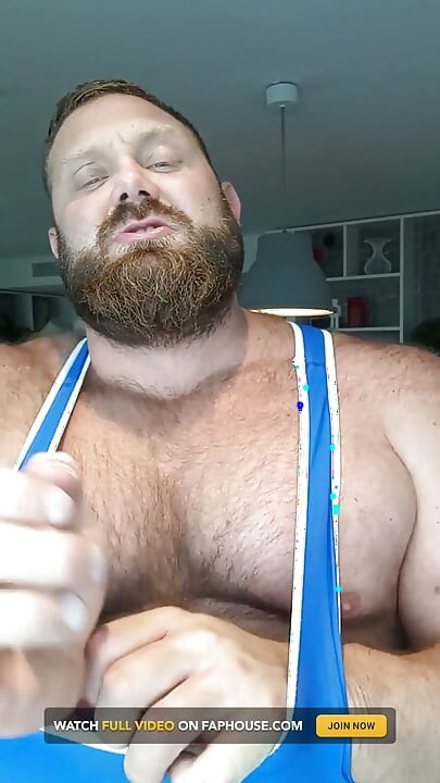 Jack Stacked - Dominant Muscle Daddy Wrestling Singlet Strip and Dirty Talk