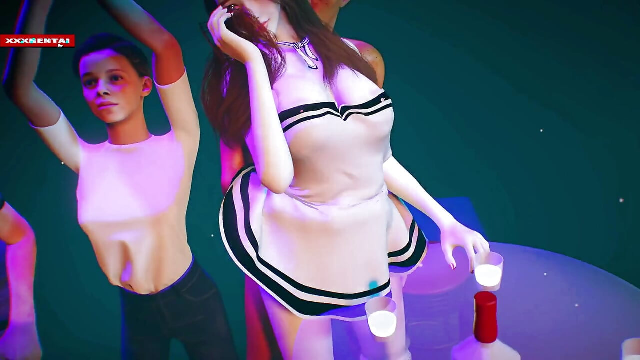 Beauty Big Butt Uwodzenie w 3D - Hentai Animacja 3D