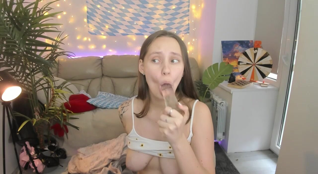 sucking is the favorite pastime of all daddy's stepdaughters and he teaches them this
