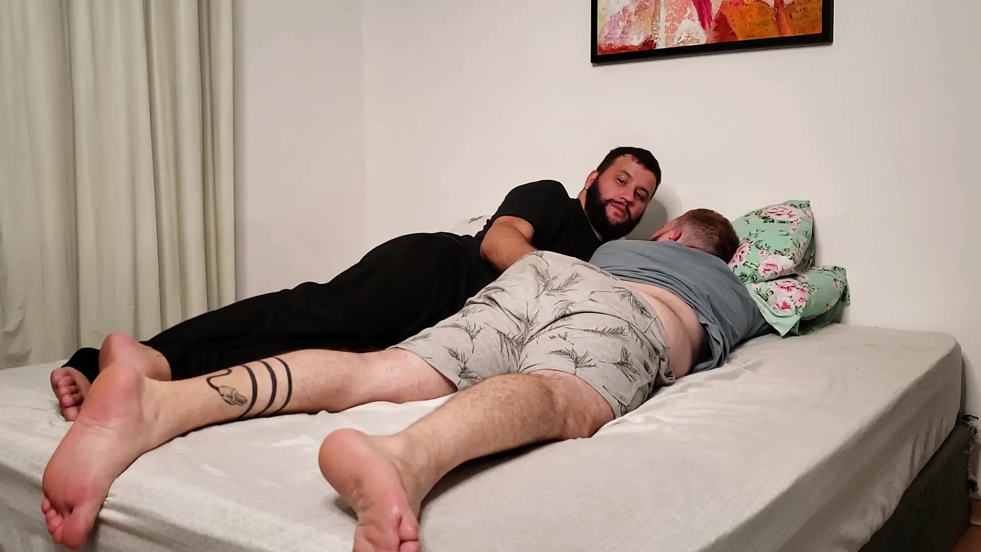 Casal urso, gozando dentro, gozada interna