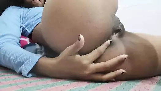 Indian girl tits massage by Herself