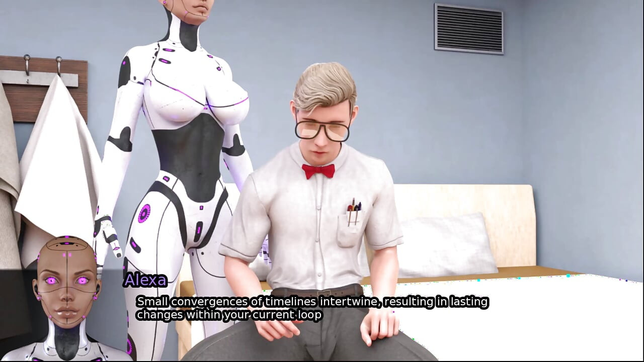 SEXBOT - 彼女は私の枕の上でオーガズムを持っていた