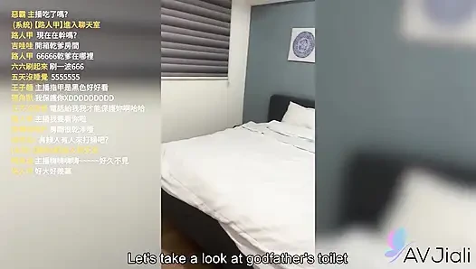 Gadis nakal taiwan diajak sama penonton lama di rumahnya