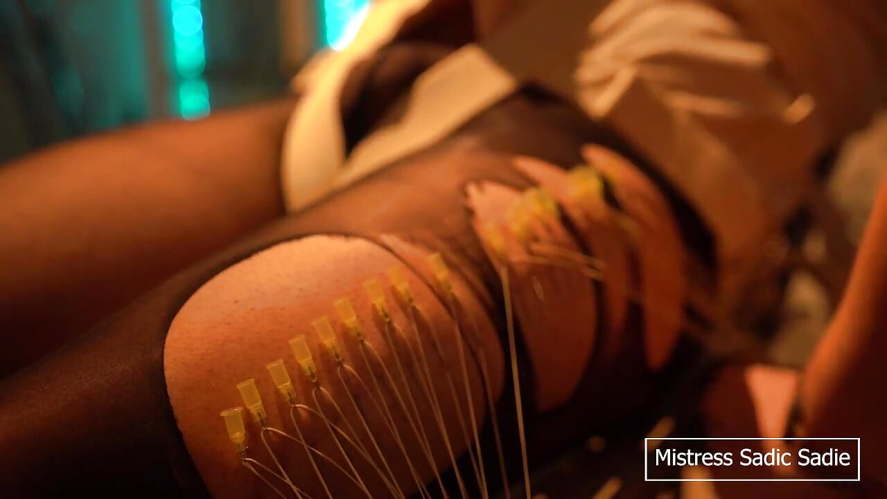 Needle Bondage and CBT