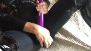 Оргазм жены в любительском видео