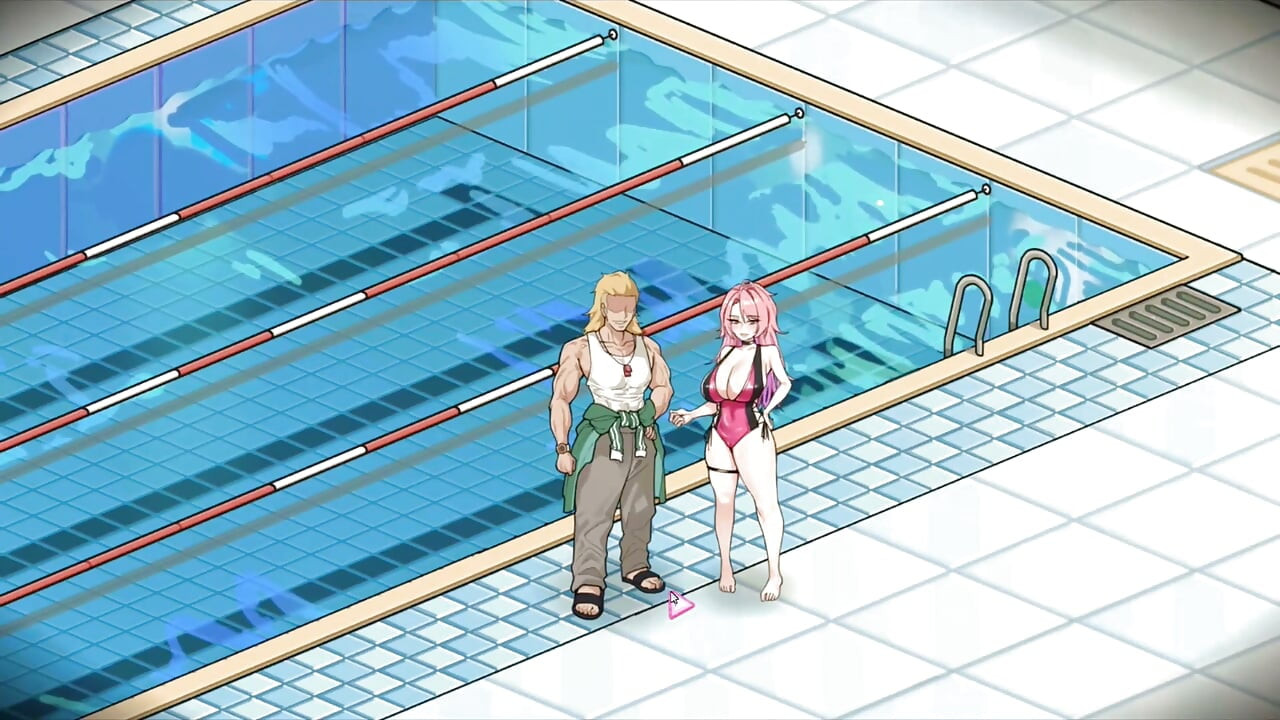 Hentai Game - Minami Hentai Gallery Scene Pool Sex 2 - Lifeguard Holic