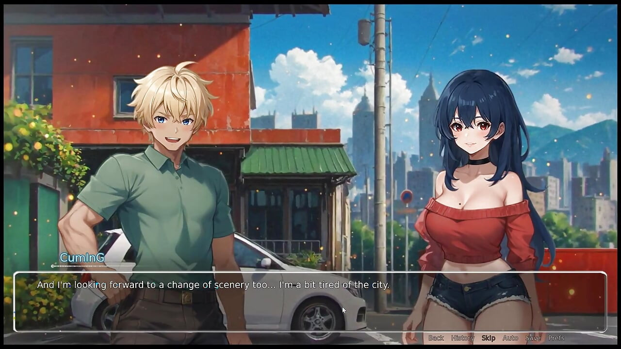 Borrando as paredes ROMANCE Hentai Game Ep.1 My GF expõe sua BUNDA PERFEITA na RUA!