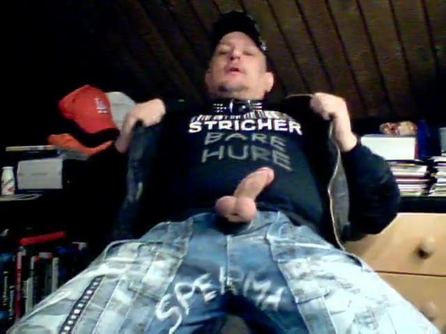 Slut is jerking