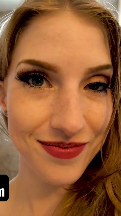 I Made Porn - Hot Babe With Big Natural Tits Octavia Red Gets Her Tight Pussy Fucked In The Bathroom | Clip 2