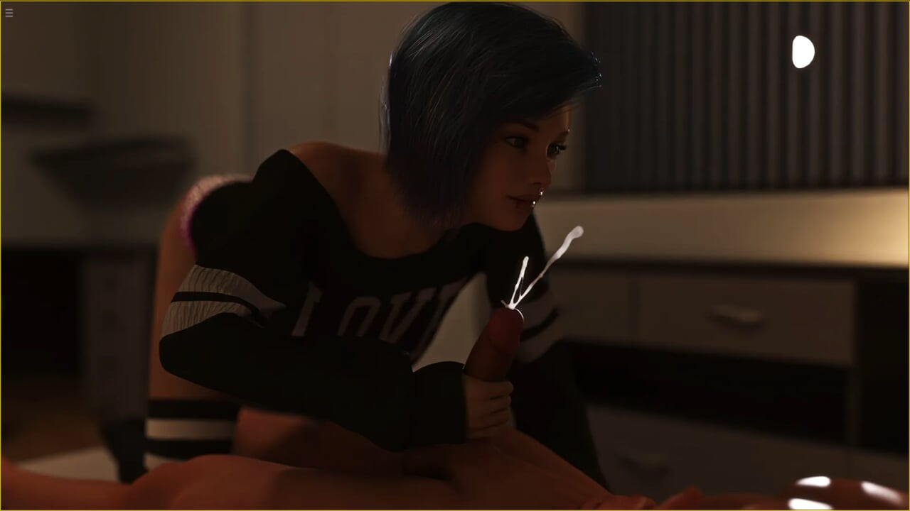 18 Plus Petite Stepsister Giving Me Handjob On My Bed