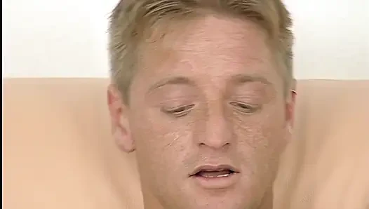 Seductive Blonde Babe Gets Eaten Out and Fucked Hard on Couch