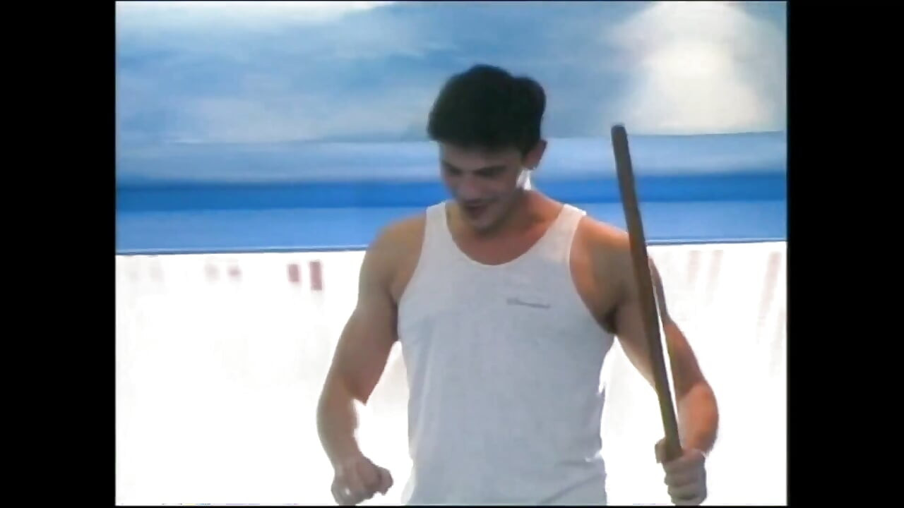 Beautiful Teen with Tight Pussy Fucked in the Pool and Cumshot by Two Big Cocks