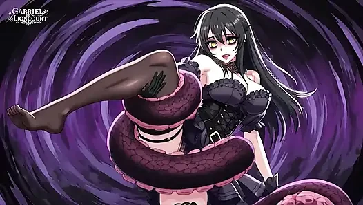The "Thousand" Monster and Goth Girls 1  - Dark Hentai Fantasy