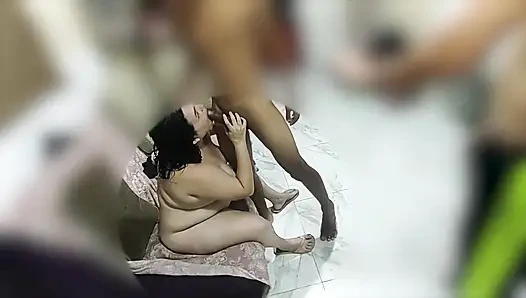 Fucks Without a Condom and Didn't Ask Her Cuckold Husband