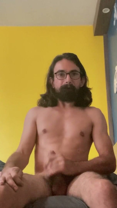 Guy with Cerbral Palsy Shoots a load from his Big Dick | Clip 1