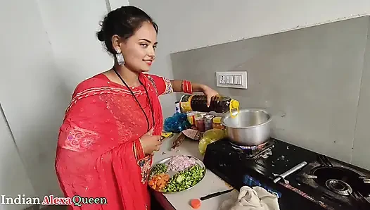 My brother-in-law is very clever, he makes Maggi in the kitchen and fucks my ass with his dick in the bedroom IndianAlexaQueen