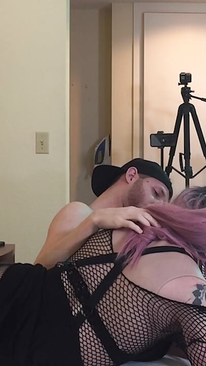 Goth Sissy Jade Madison Deepthroating Dick - Compilation 9