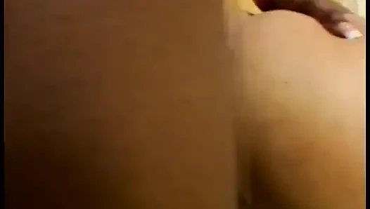 Chocolate bitch Stacey Cash explains white novice-boxer who is the boss there