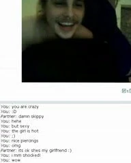 Blondie on Chatroulette