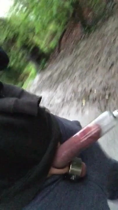 Cock pump outdoors