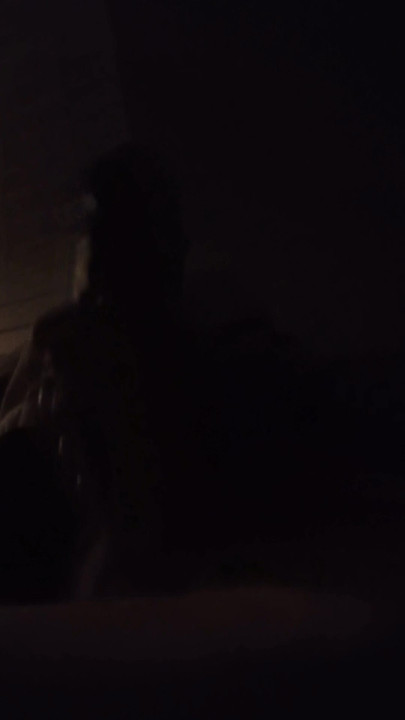 Stroking my hard wet cock aching for my roommate's sneaky girlfriend to come have a ride