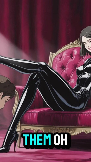 Majikan dominan: game edge & slap control (budak seks pria) | Klip 1