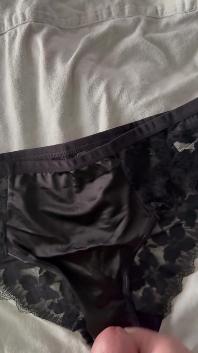 Cum on Wife’s Panties 13