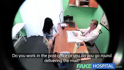 FakeHospital Doctor prescribes his cock to help relieve pain