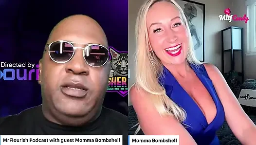 Mrflourish Podcast an Evening Affair with Guest Momma Bombshell