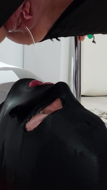 Must-share moment from "Femdom piss in mouth and pussy cleanup. My slave is my toilet bowl."