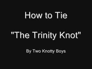 Trinity knoop