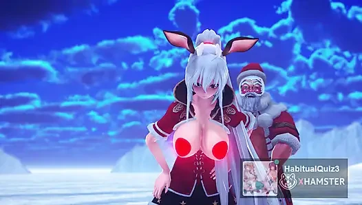 MMD R18 Christmas  SEX Luke want to gangbang public ahegao 3d hentai fap hero ntr cheating wife big dick