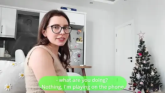 Step Sister Asked Me to Help Her with Her First Anal!