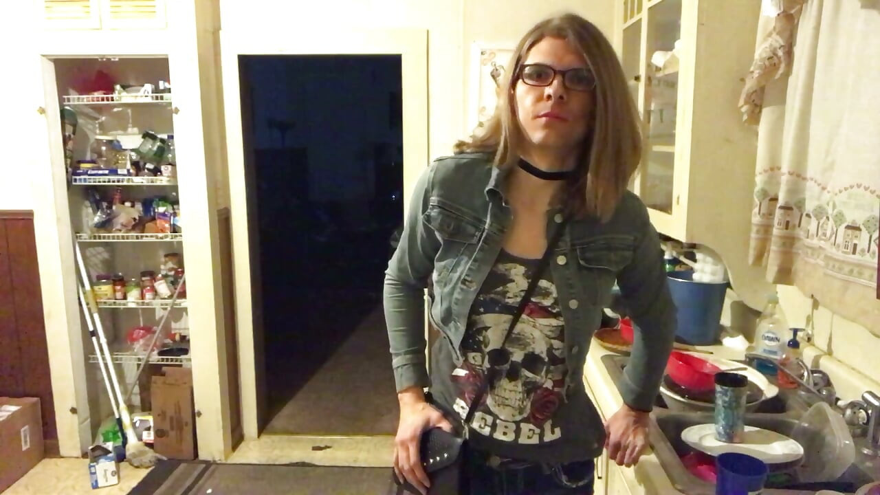 Sexy TransGirl Gets Ready for a Night of Fun!
