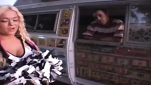 Beautyful tasty twat of Youngster waits wide open for huge penis bump it