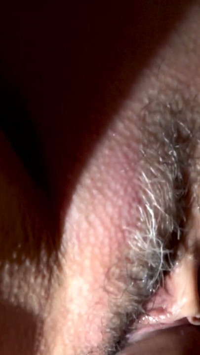 Close up video, my pussy up close as she takes cock and gets covered with cum | Clip 1