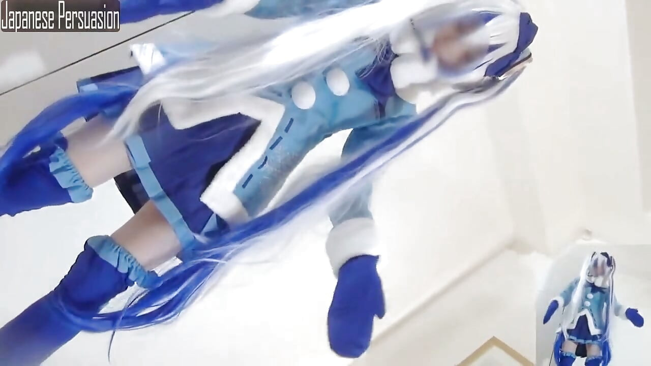 That Miku Cosplayer Returns Remastered - Snow Miku Masturbation and Sex Edition - Cam Work3
