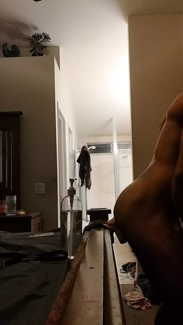 Practicing for a deep dick down