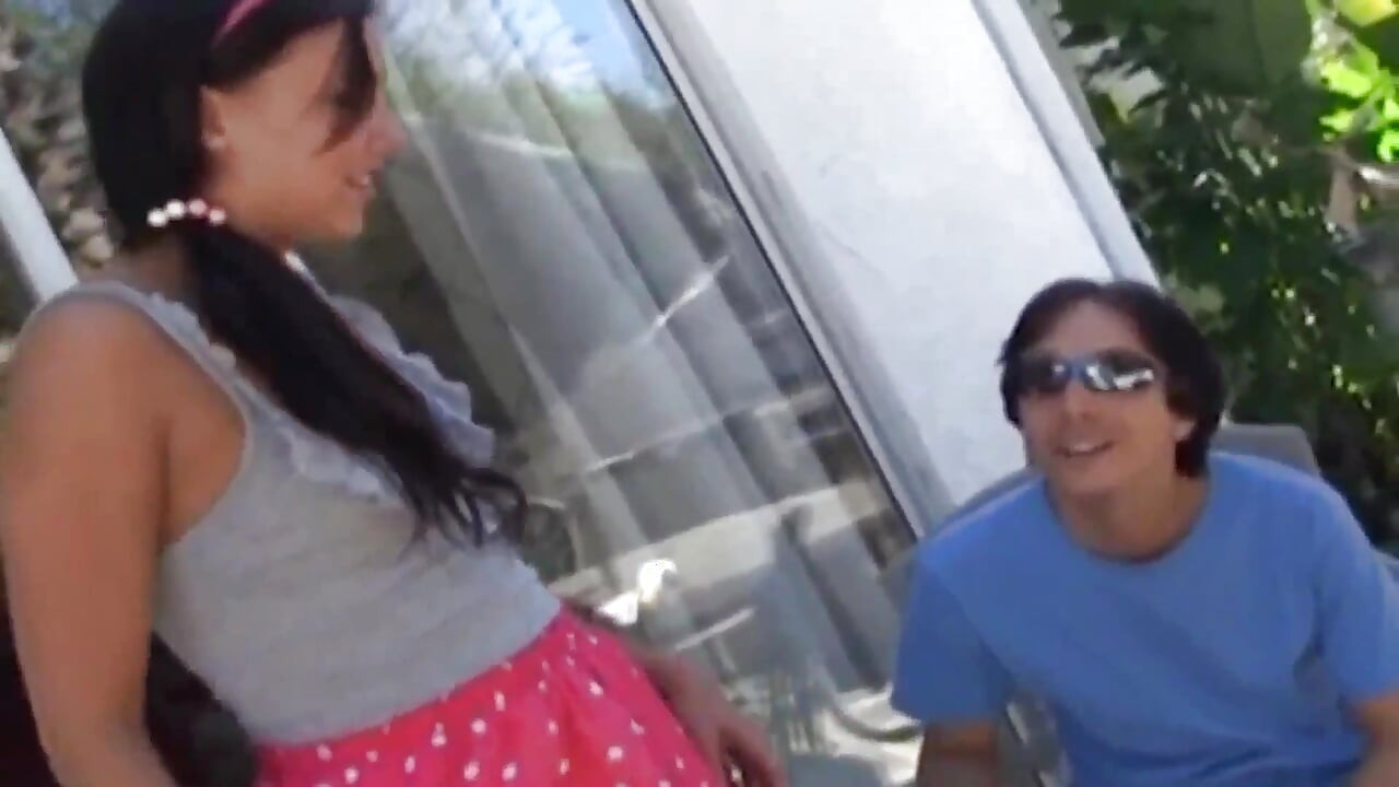 Bored Stepdaughter Takes Her Stepdad's Dick for a Ride