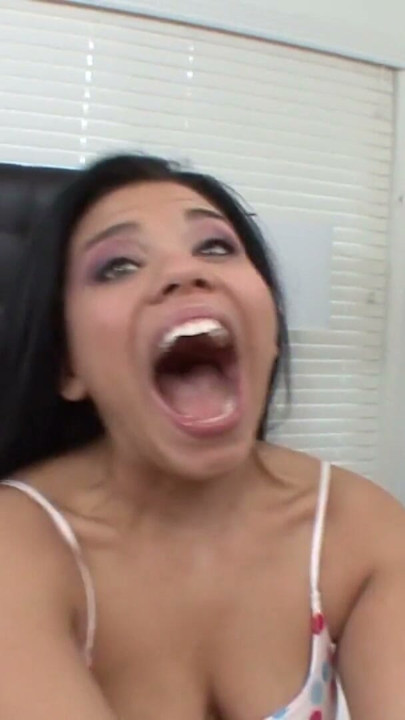 Flexible latina teen Selena Rios loves to get dicked first time in front of cam | Clip 1