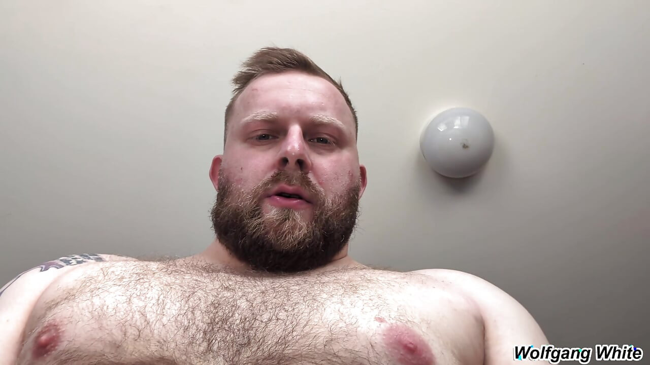 SWEATY AFTERNOON FLESHLIGHT FUCK - Wolfgang White Huge Cumshot On You