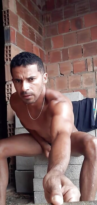 Beating and Cumming in the House Under Construction