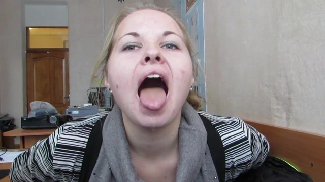 Tongue Tricks, Deepthroat, Saliva, Tonsils, Svetlana 20