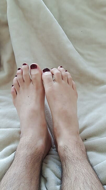 Take off my Sock and show my sexy feet