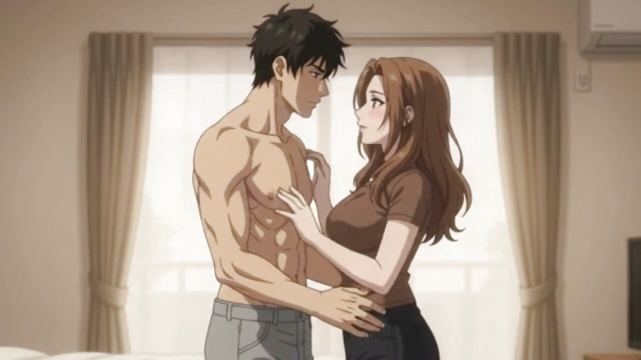 Roommate's Girlfriend Walked In and seduce me to fuck her
